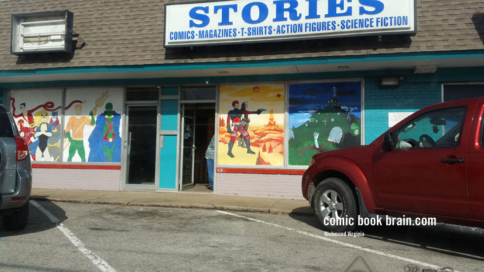 Stories COmicBook Store Forest Ave Richmond Virginia