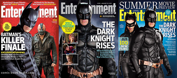 Entertainment Weekly Batman the Dark Knight Covers
