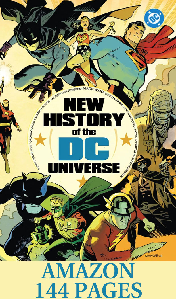 New History of the DC Universe Book New History of the DC Universe Book