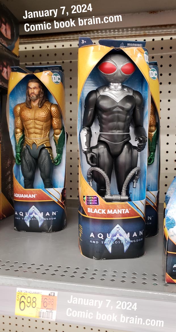 Aquaman and Black Manta Toys Walmart 2024