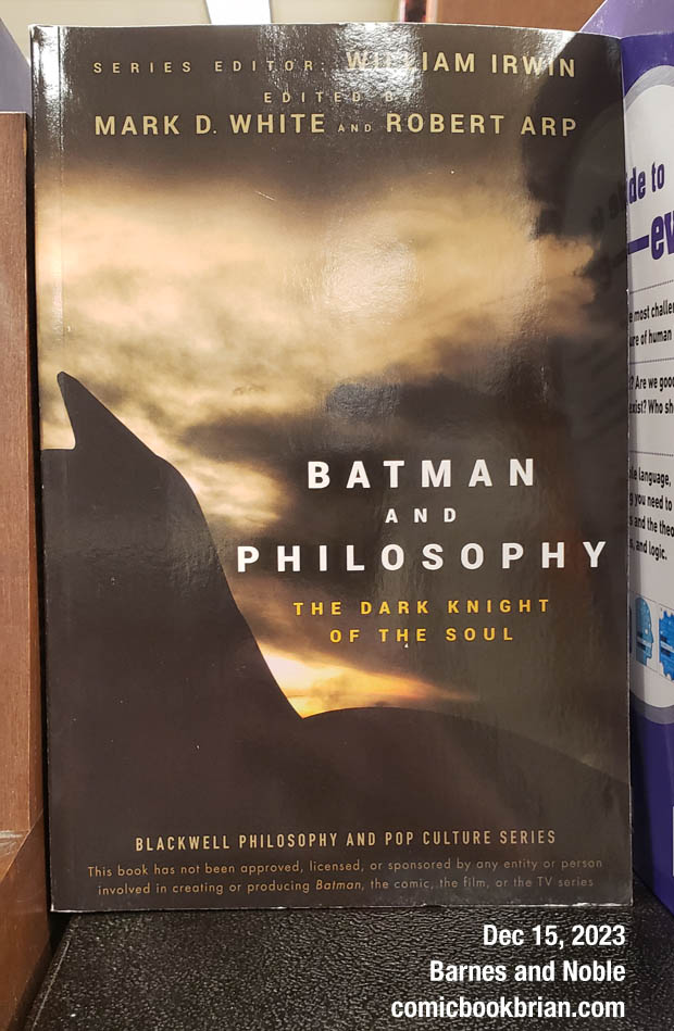 Batman and Philosophy Book