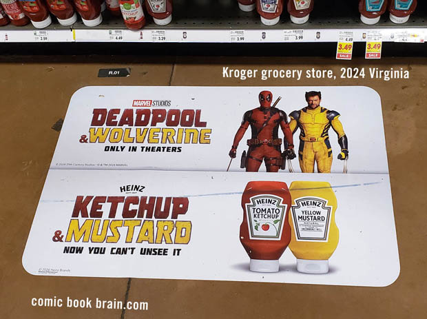 Mustard and Ketchup Wolverine and Deadpool