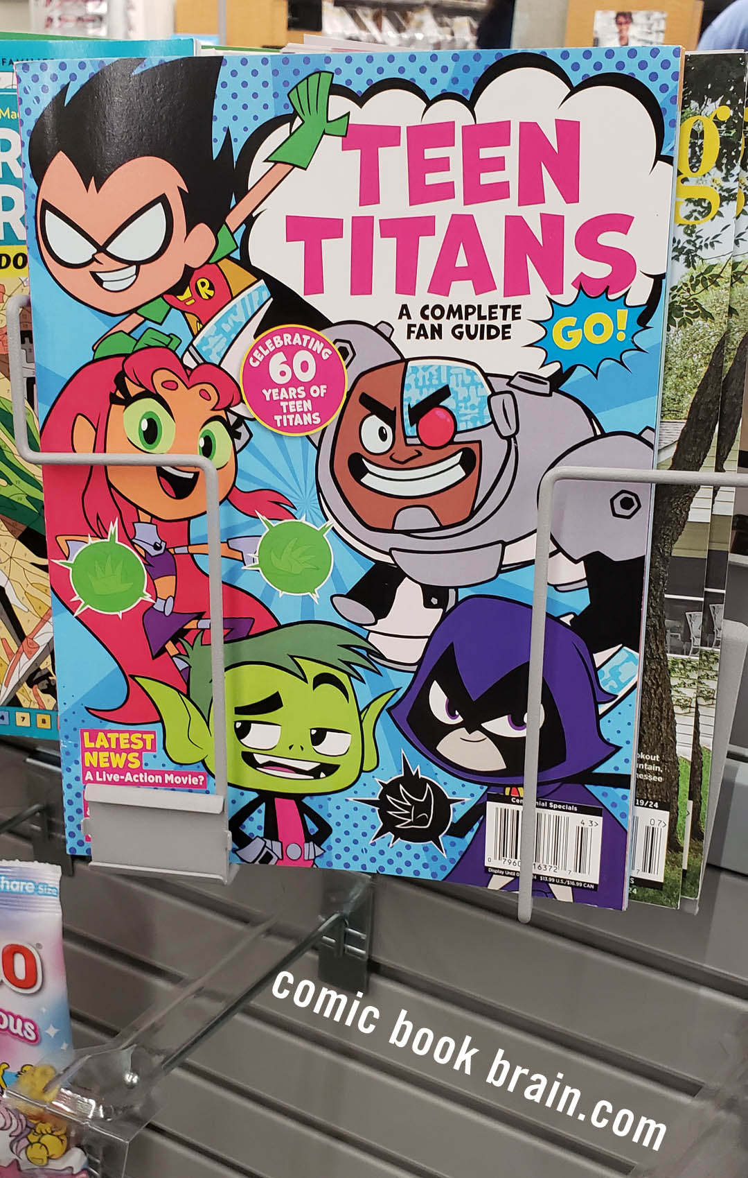 Teen Titans Fan Guide CVS Pharmacy Shelf August 2024