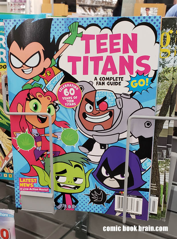 Teen Titans Fan Guide on the racks 