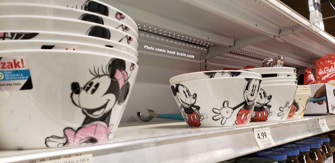 Mickey Mouse Bowls in retail