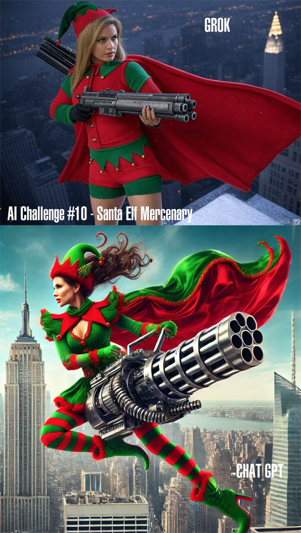 Mercenary Santa Elf  AI Challenge #10