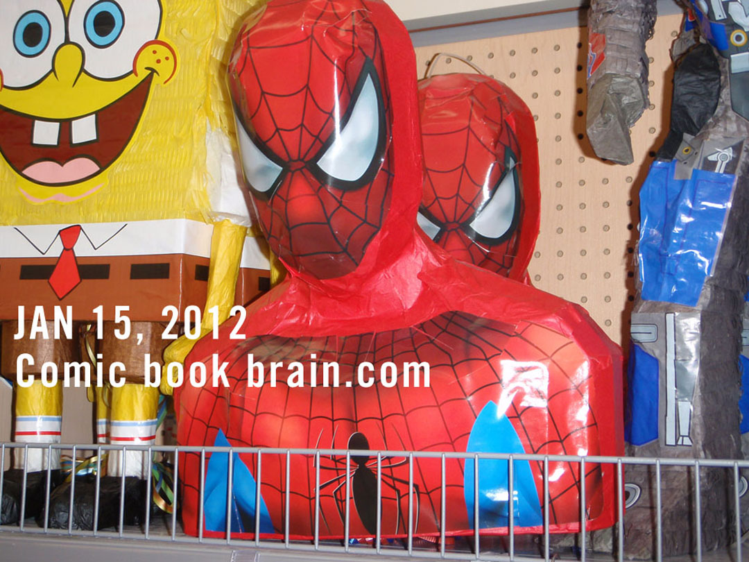 Spiderman Pinata 2012