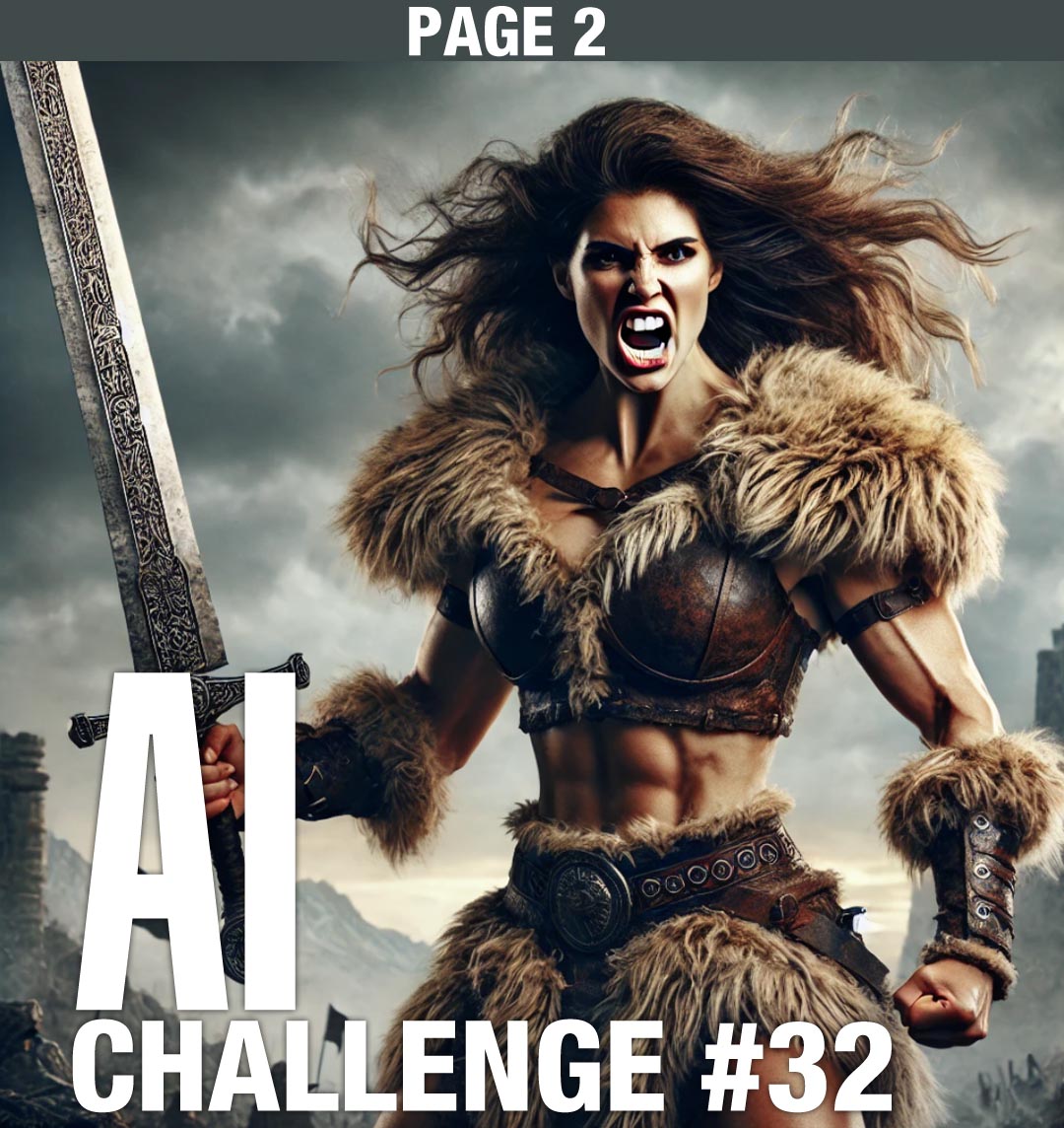 Warrior Woman AI Challenge 32