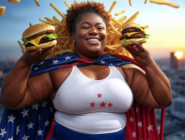 Cheeseburger Superhero 3