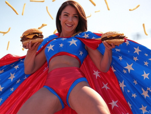 Cheeseburger Superhero 4