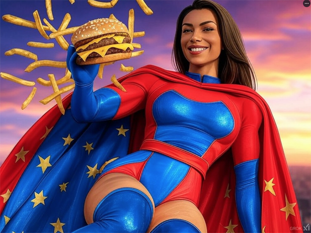 Cheeseburger Superhero 6