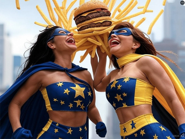 Cheeseburger Superhero 7