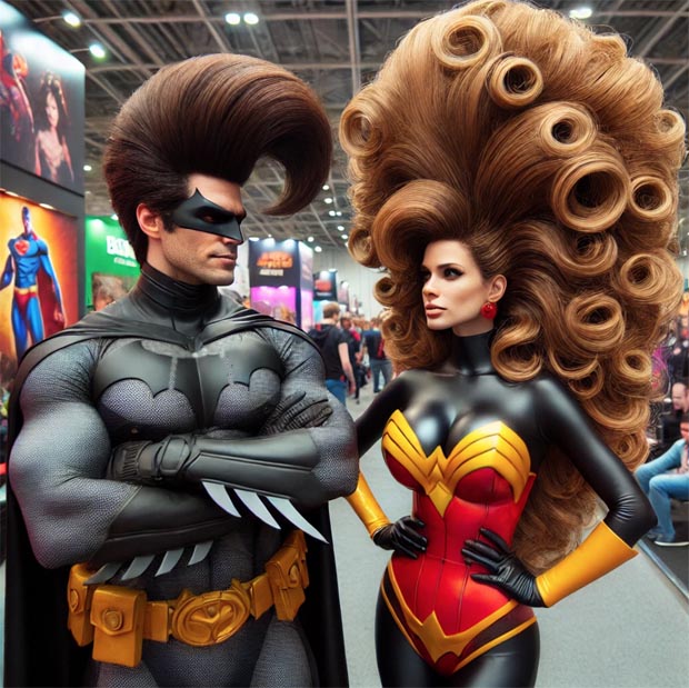 Super Hair of the Superheroes 03