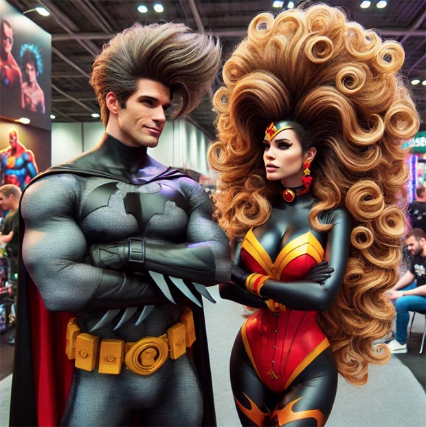 Super Hair of the Superheroes 04