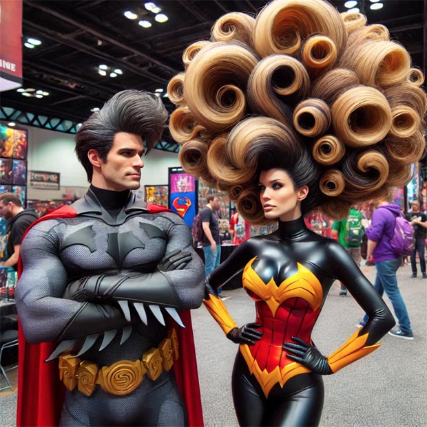 Super Hair of the Superheroes 05