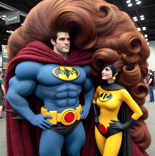 Super Hair of the Superheroes 07