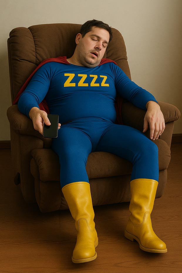 Superhero Fatigured Literally Superhero Fatigured Literally