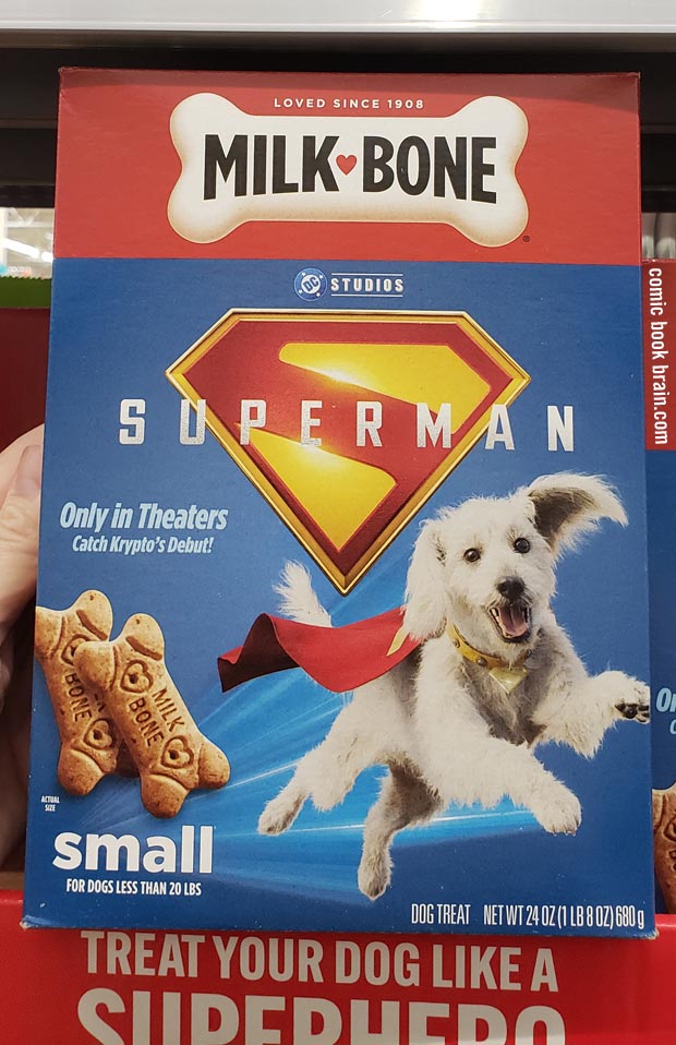 Click to enlarge - Milkbone Superman Dog Krypto Milkbone Superman Dog Krypto
