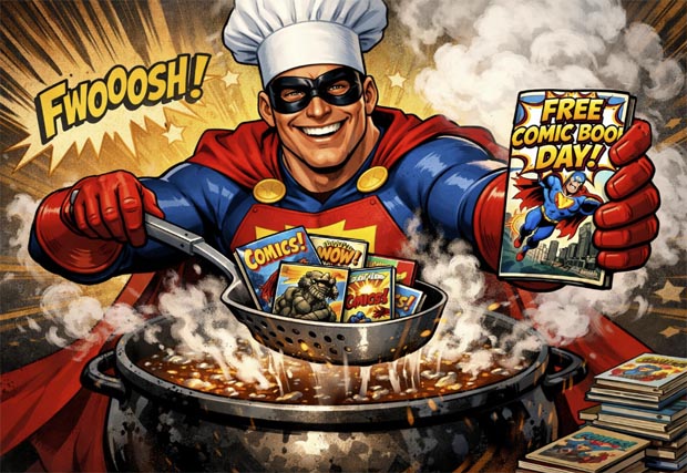 The Comic Book Chefs