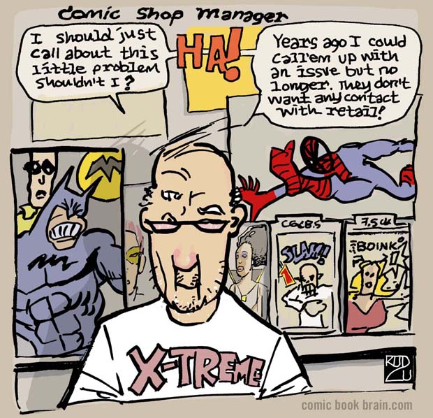 Comic Shop Manager