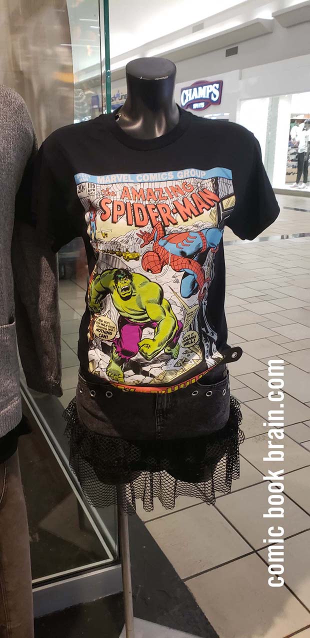 Amazing Spider-Man Tee Shirt Mall October 2026