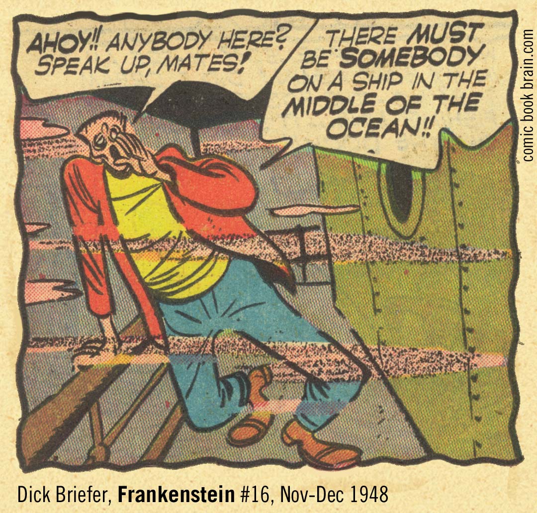 Dick Briefer Frankenstein Nov-Dec 1948