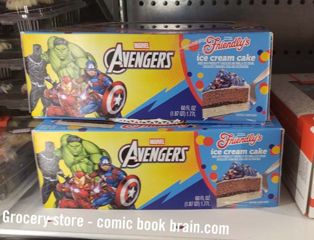 Ice Cream Marvel Avengers Cake
