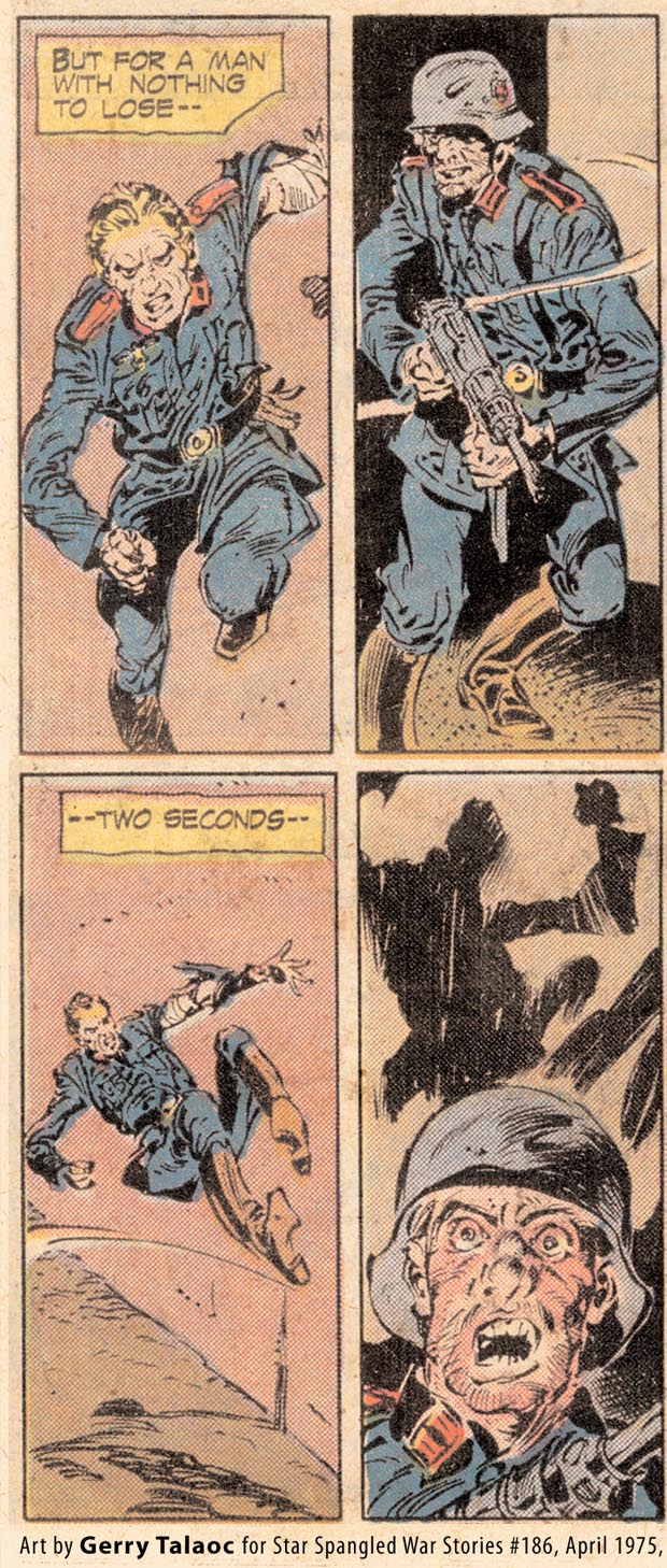 Gerry Talaoc art - Star Spangled War Stories 186 from 1975
