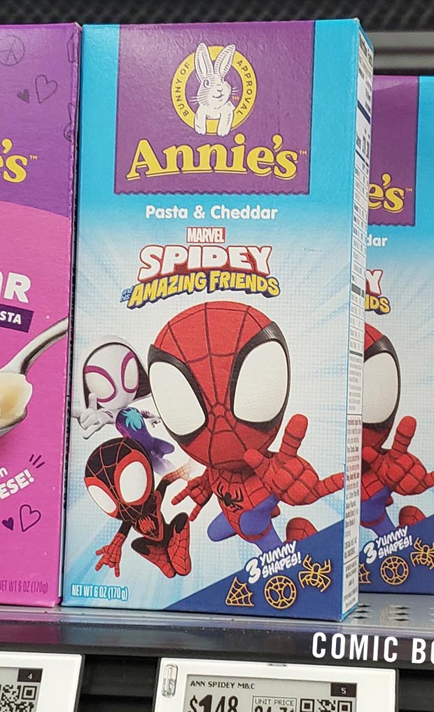 Spidey hero Pasta and Cheddar from Amy's