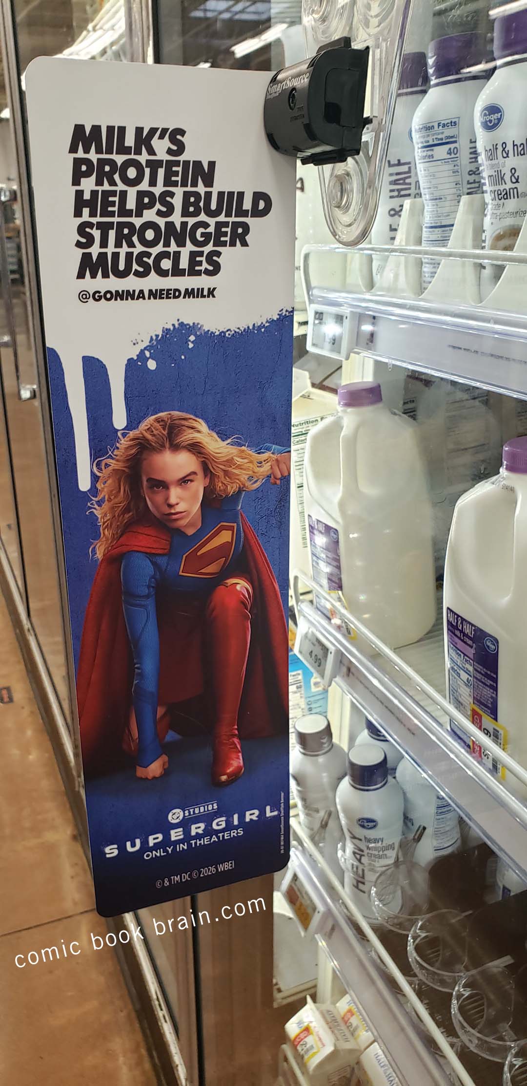 Supergirl Advert Milk July 2026