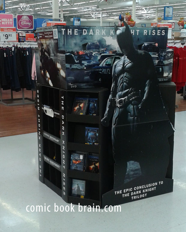 Dark Knight Rises Card Board Sales Display