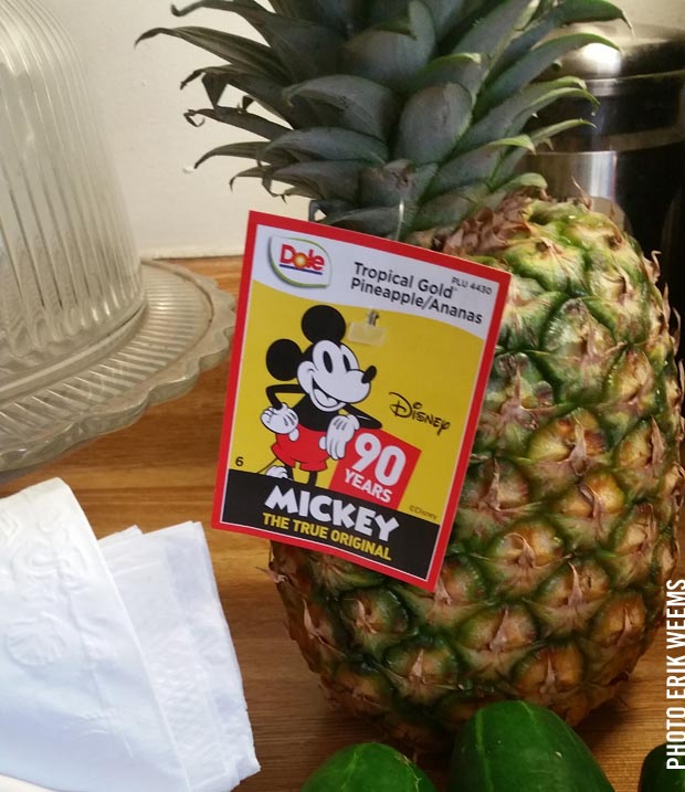 Pineapple Mickey Mouse