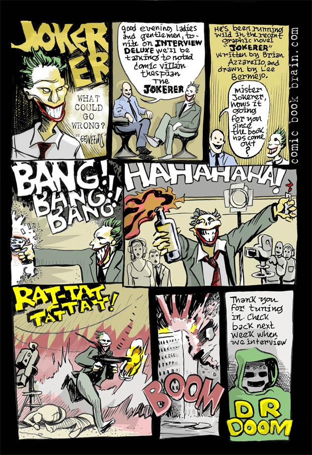 joker comic book brian azzarello