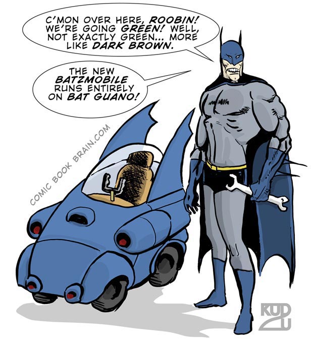 Bat Guano and the batzmobile