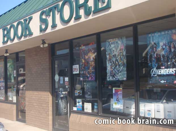 Front Door Comic Book Store in Little Rock Arkansas
