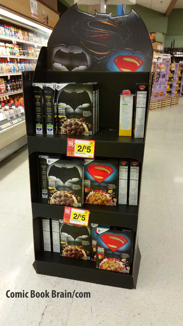 Batman V Superman Kellog Cereal