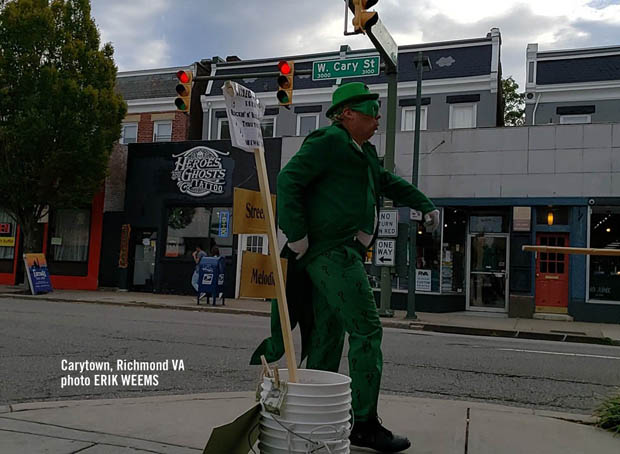 The Riddler in Richmond Virginia