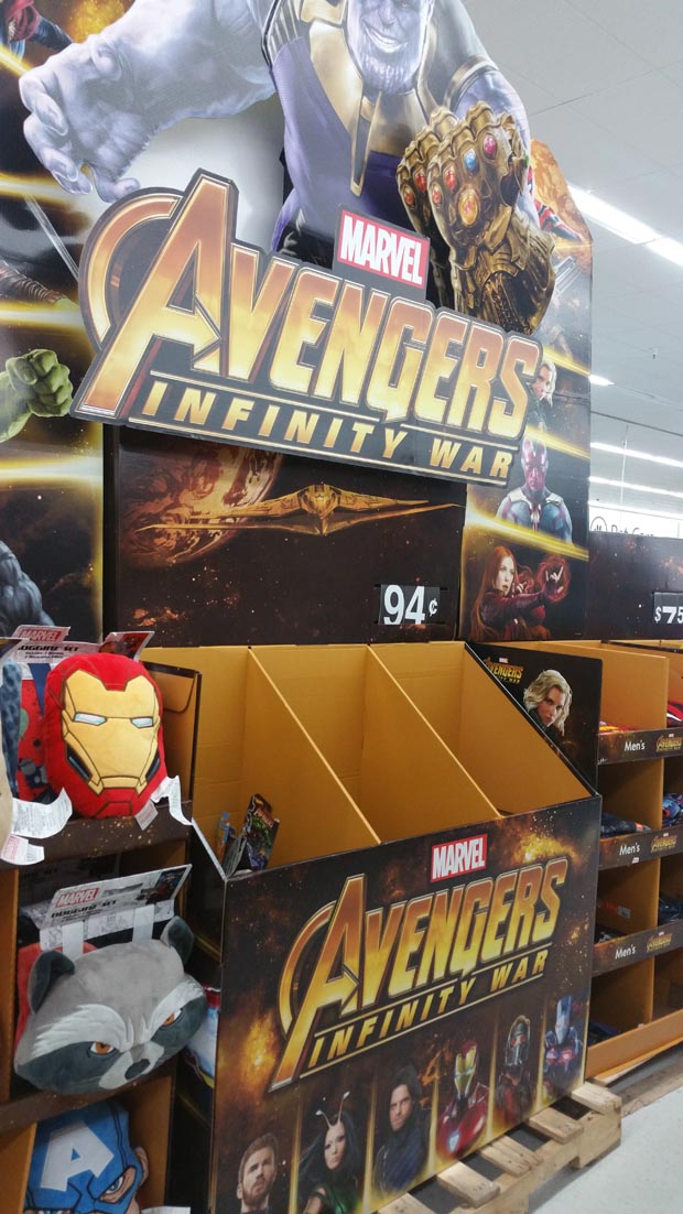 Infinity War Display Stand