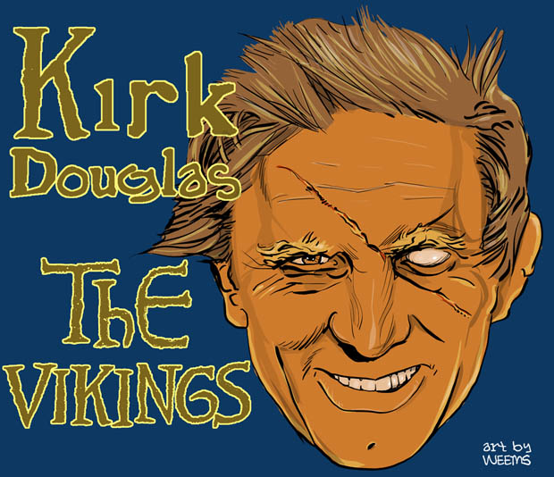 Kirk Douglas the Vikings