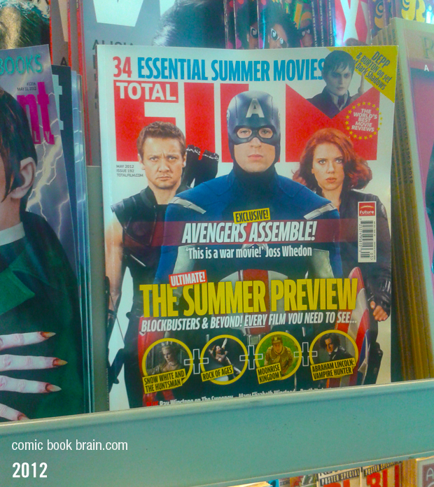 Total Film Cover Avengers