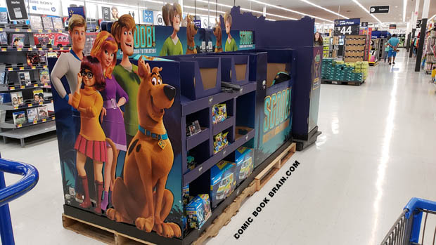 Scoobie Movie retail display