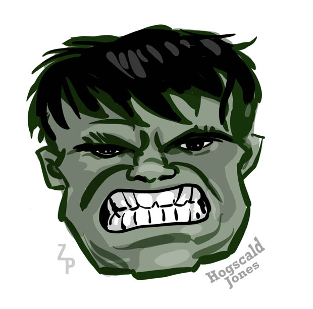 Hulk Head by Hogscald