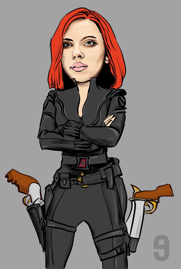 Scarlett Johanssonn is the Black Widow