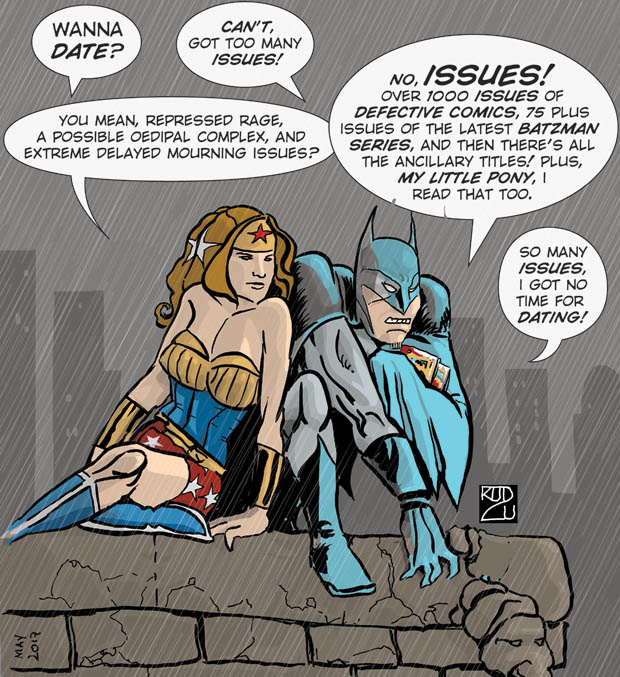 Wonder Woman and Batman parody