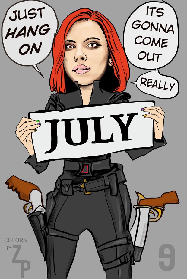 Scarlett Johansson Black Widow Delay to July