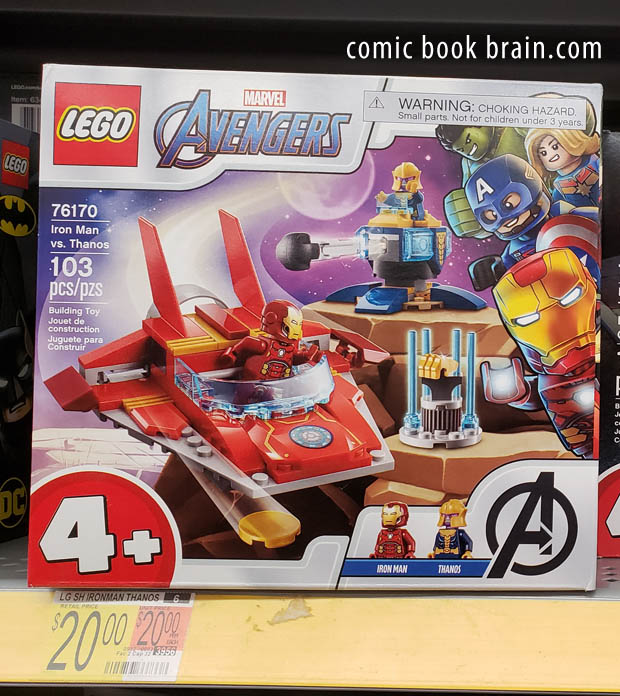 Avengers Lego Set with Iron Man