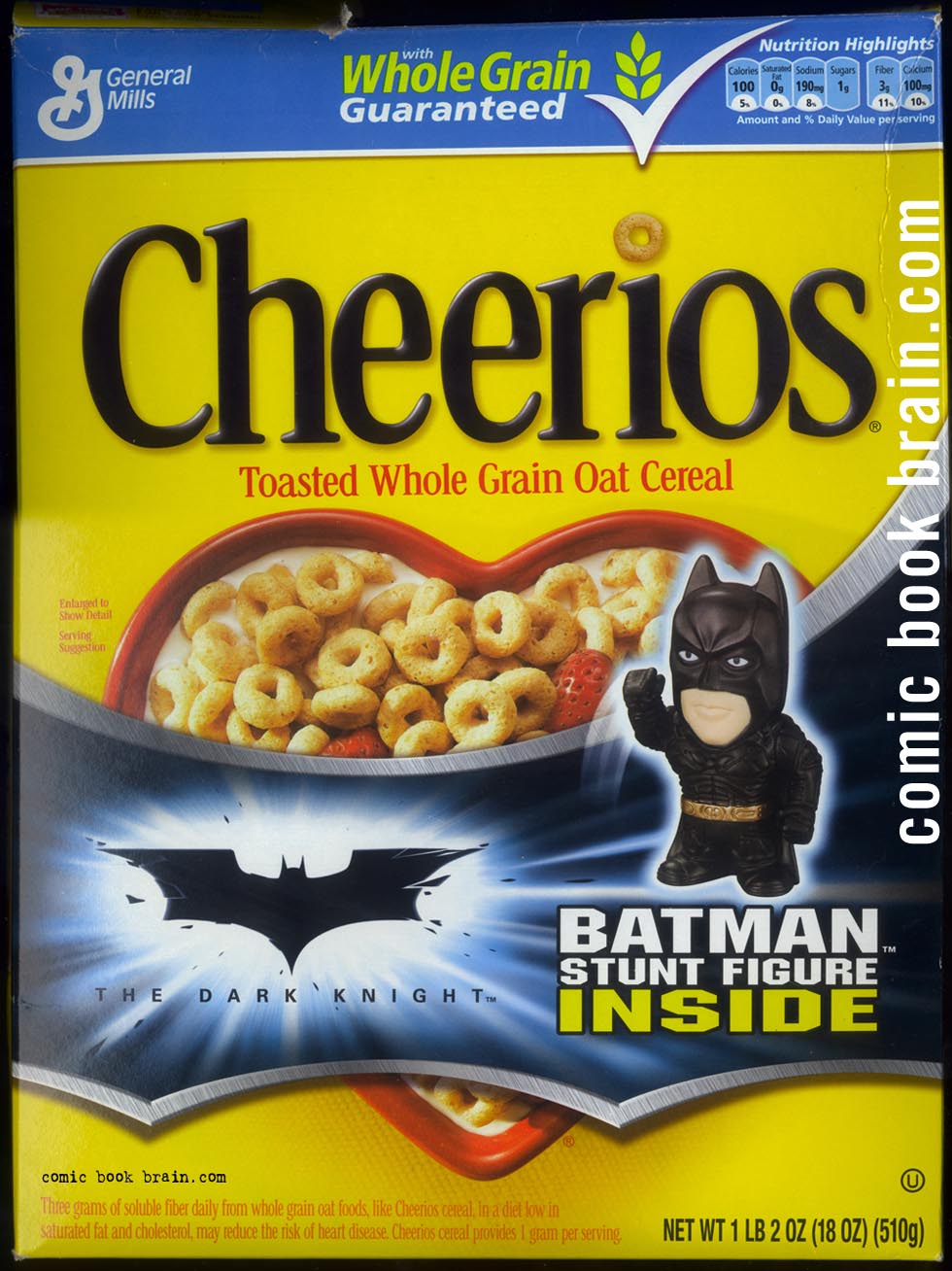 Cheerios the Dark Knight cereal