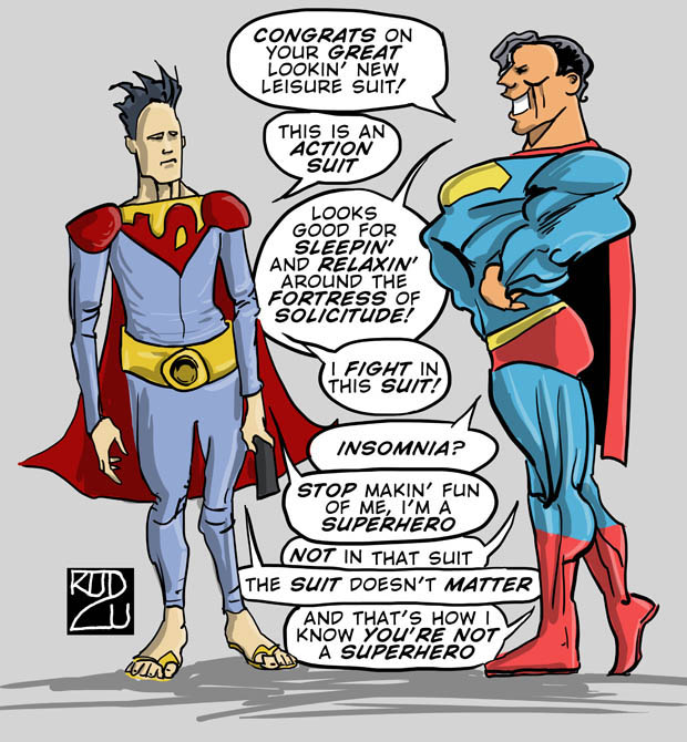 New Superman Suit