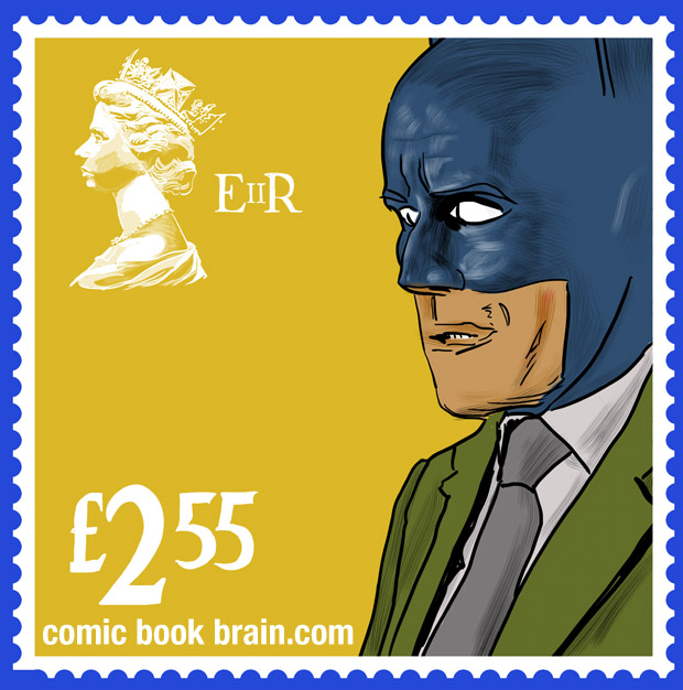 Not the Batman Stamp