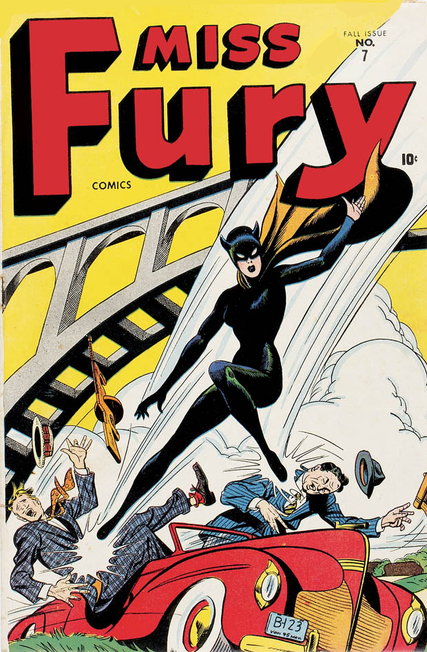 Miss Fury Cover issue 7 1945 Fall